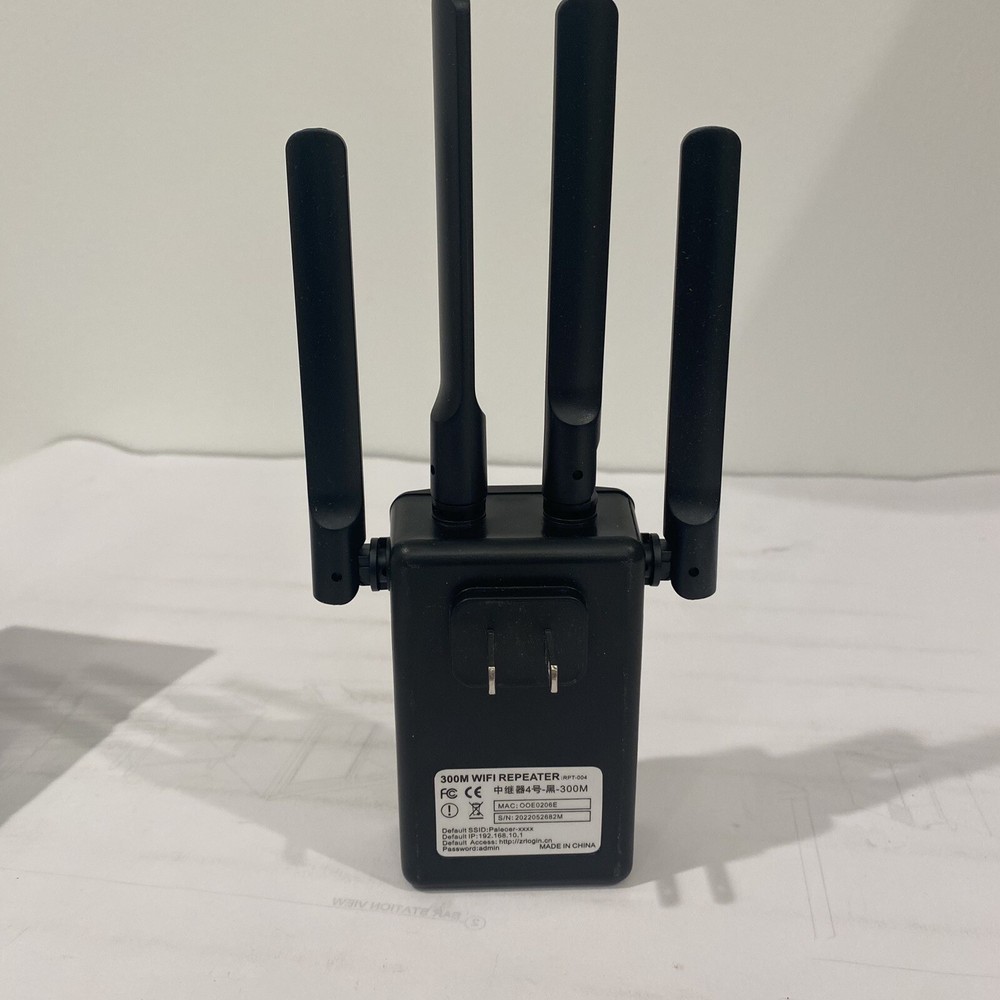 Paleoer 300M Wi-Fi Repeater RPT-004 Range Extender E20