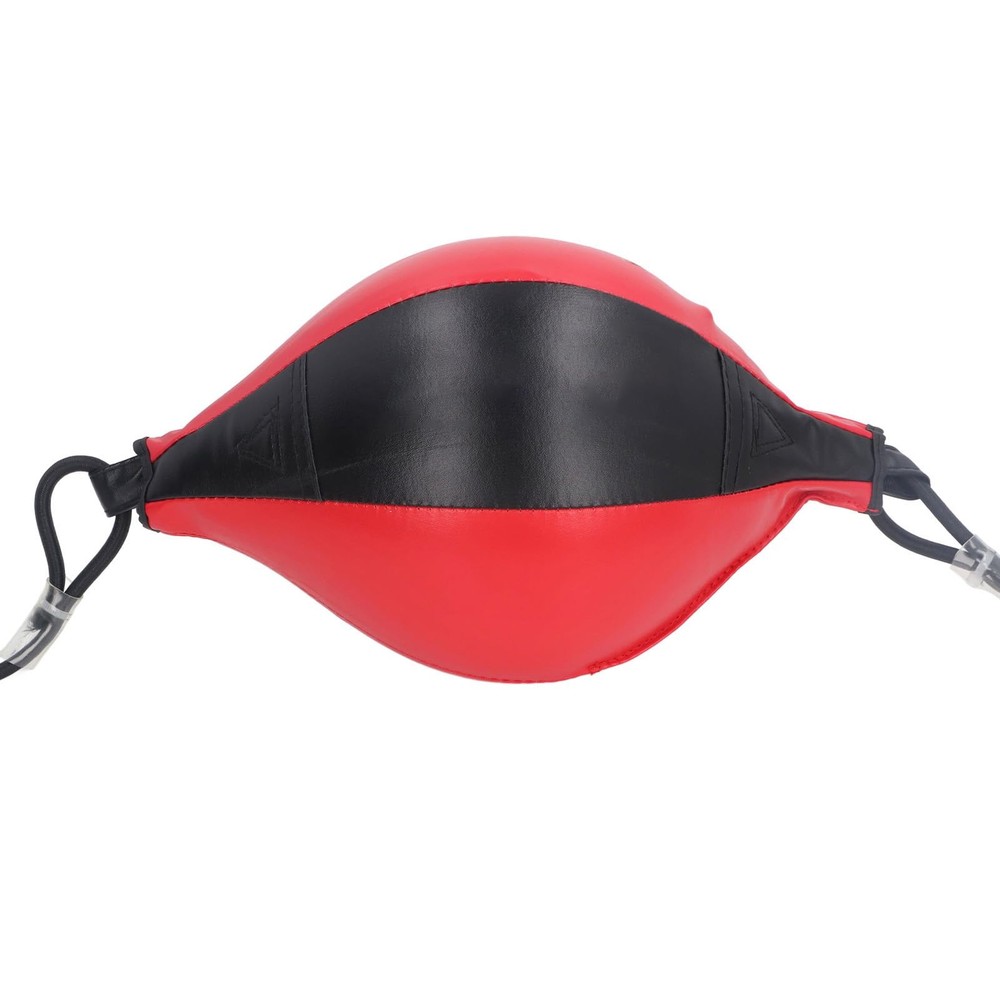 Double End Punching Bag PU Leather Boxing Reflex Ball Training Adjustable