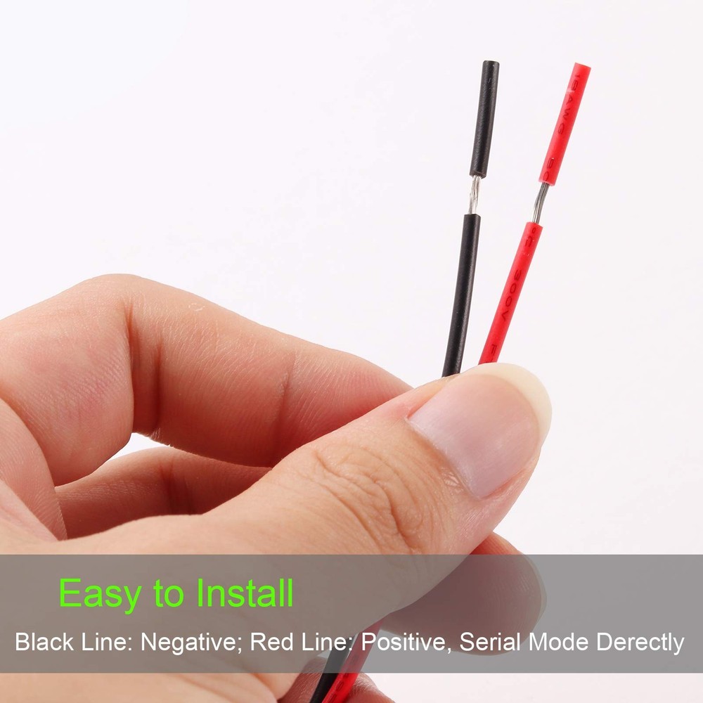 Kinstecks 2PCS LED Flash Strobe Controller Brake Light Flasher Brake Light St...