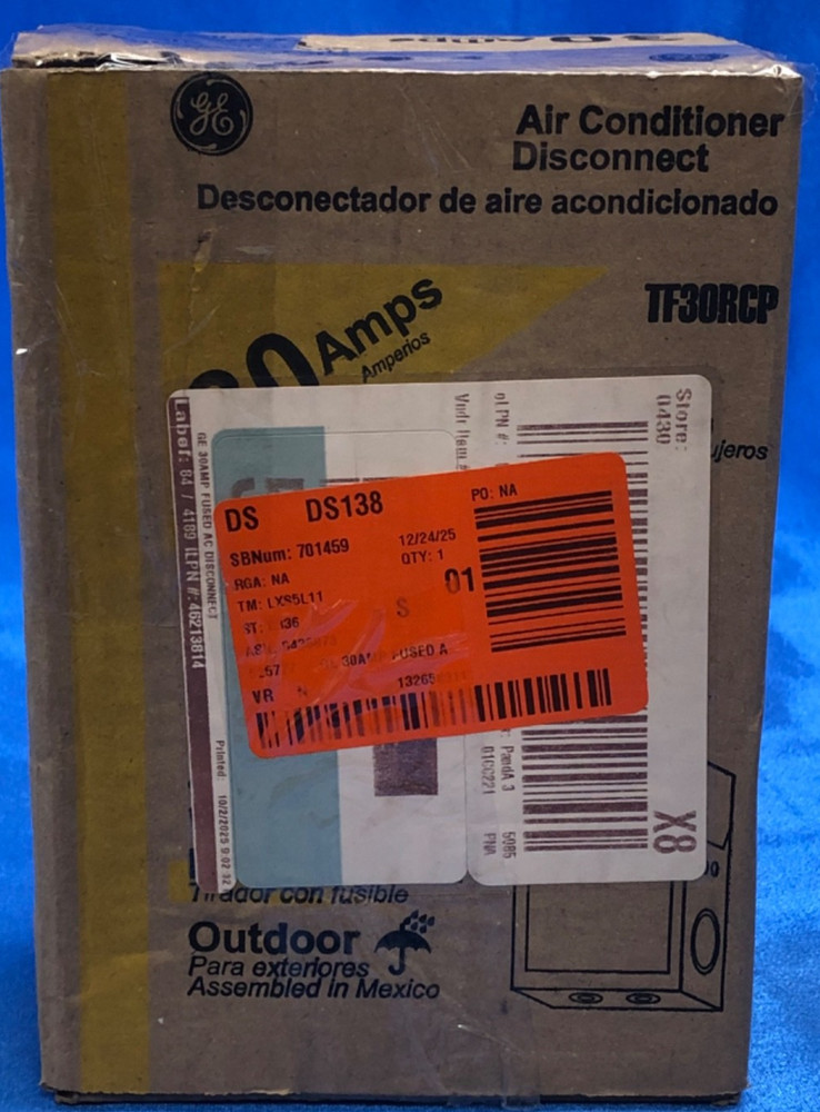 30 Amp Air Conditioner Disconnect Switch - Used Open Box