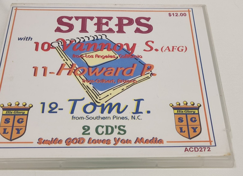 Al Anon Steps 10-12 Vannoy Shaw & Tom I CD Sets Self Help
