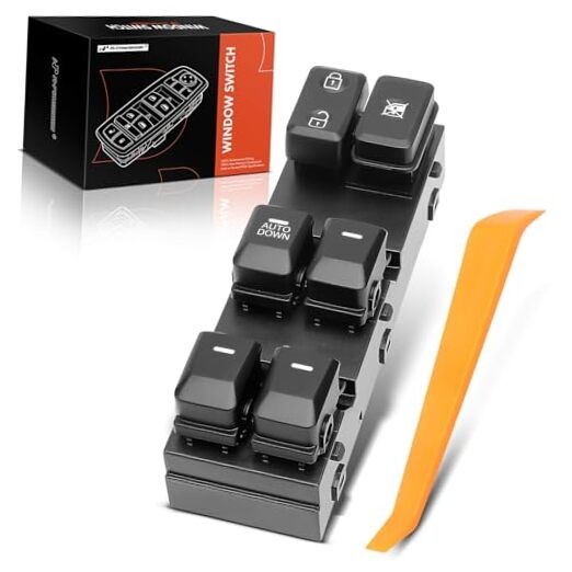 - Front Left Driver Side - Master Power Window Switch - Compatible with Kia