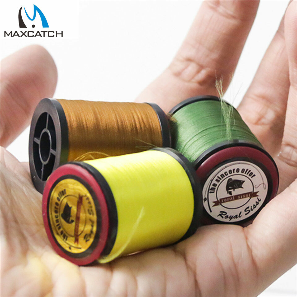 8pc/lot 6/0 Fly Tying Multi Filaments Thread 120D Polyester Fly Tying Materials