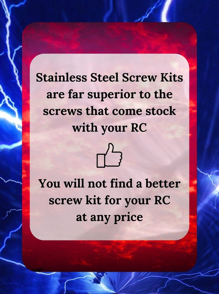 RCScrewZ Stainless Screw Kit dur005 for Duratrax Maximum BX | SET
