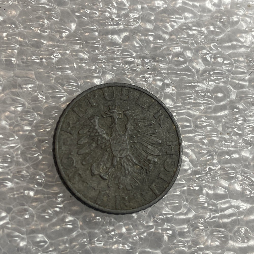 💚 AUSTRIA COIN 5 GROSCHEN 1955