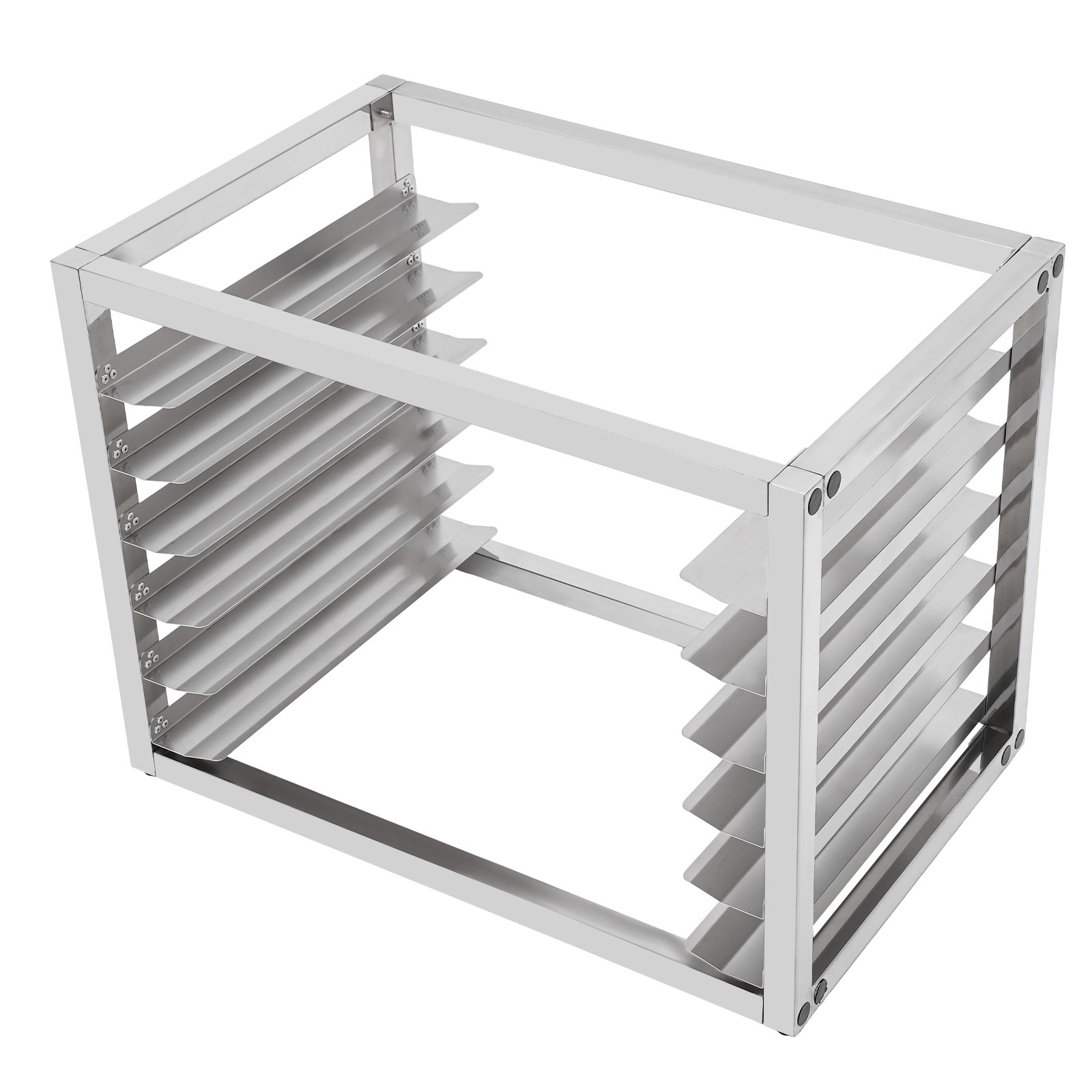 6 Tire End Load Half Height Bakery Bun Dough Baking Sheet Pan Rack Commercial