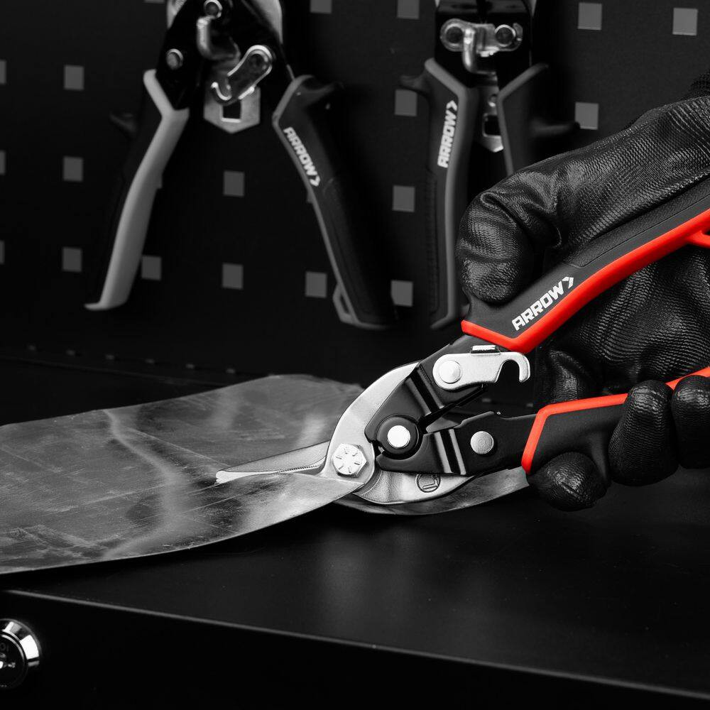 8 In. Left-Cut, Force Saving Aviation Snips