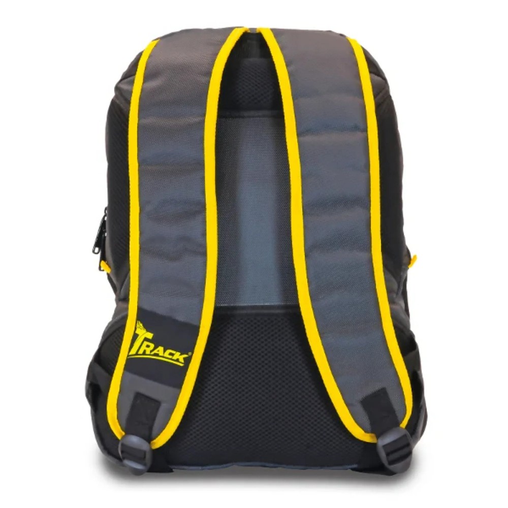 Track Select Black Yellow Bowling Backpack