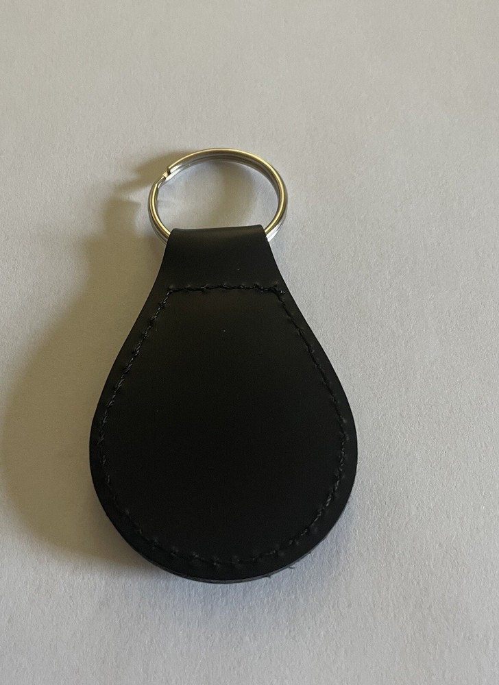 Mack Keychain Mack Black Leather Key Chain