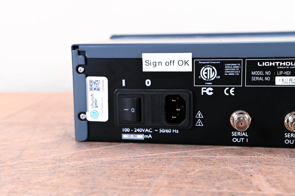 Lighthouse LIP-HDI Interface Video Processor CG0008W