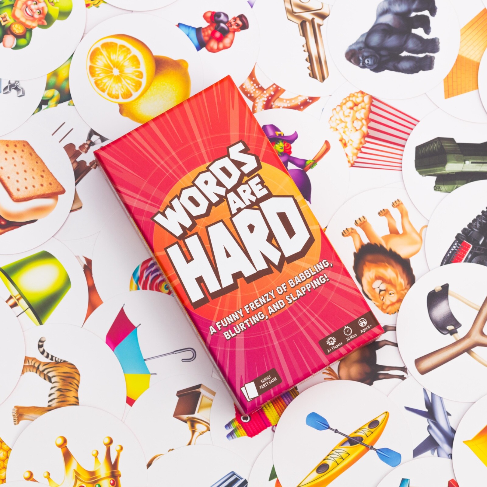 Words Are Hard - Family Game - Party Game - Kids and Adults