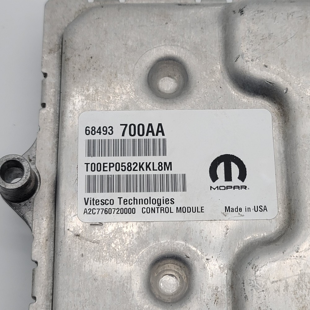 2022 JEEP COMPASS 2.4L ECU ENGINE CONTROL MODULE UNIT OEM 68493700AA