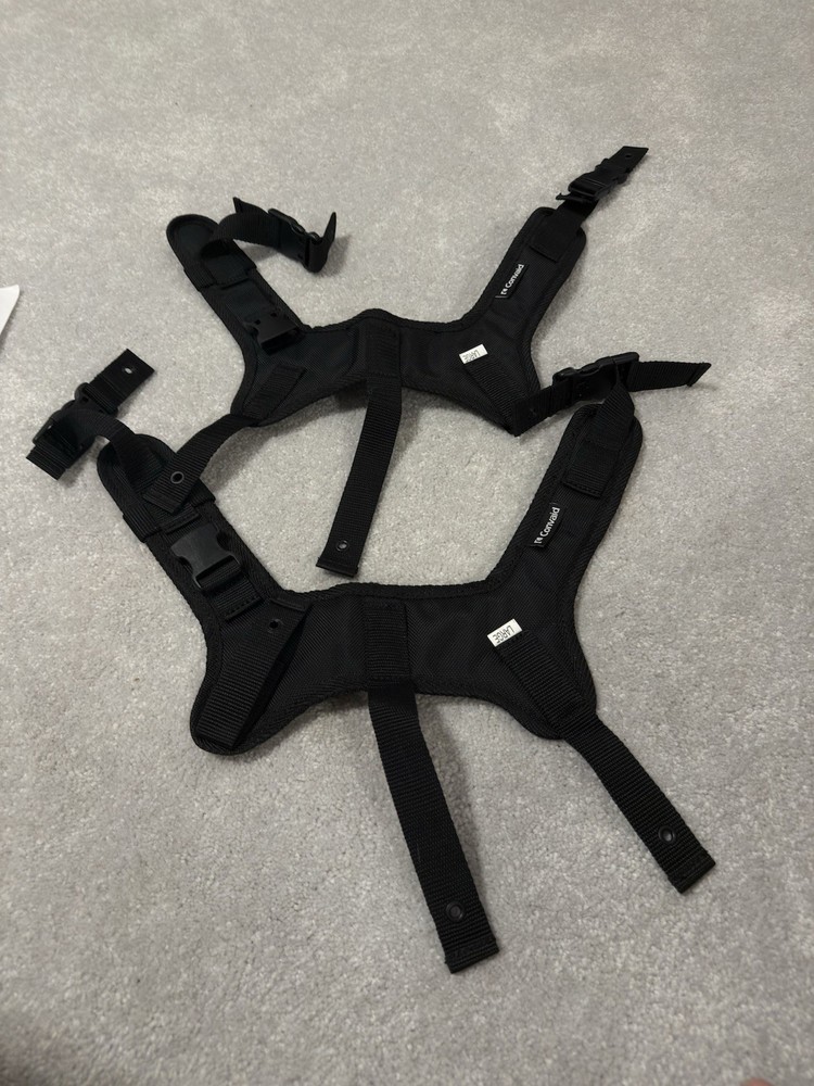 Convaid Stroller Small Foot Positioners Pair with Hardware and Instructions