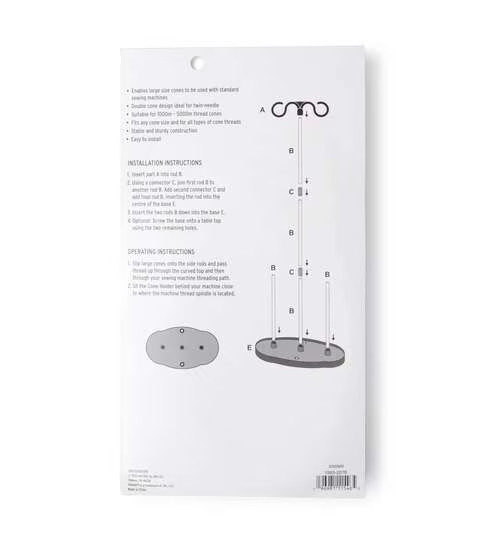 Double Cone Thread Holder