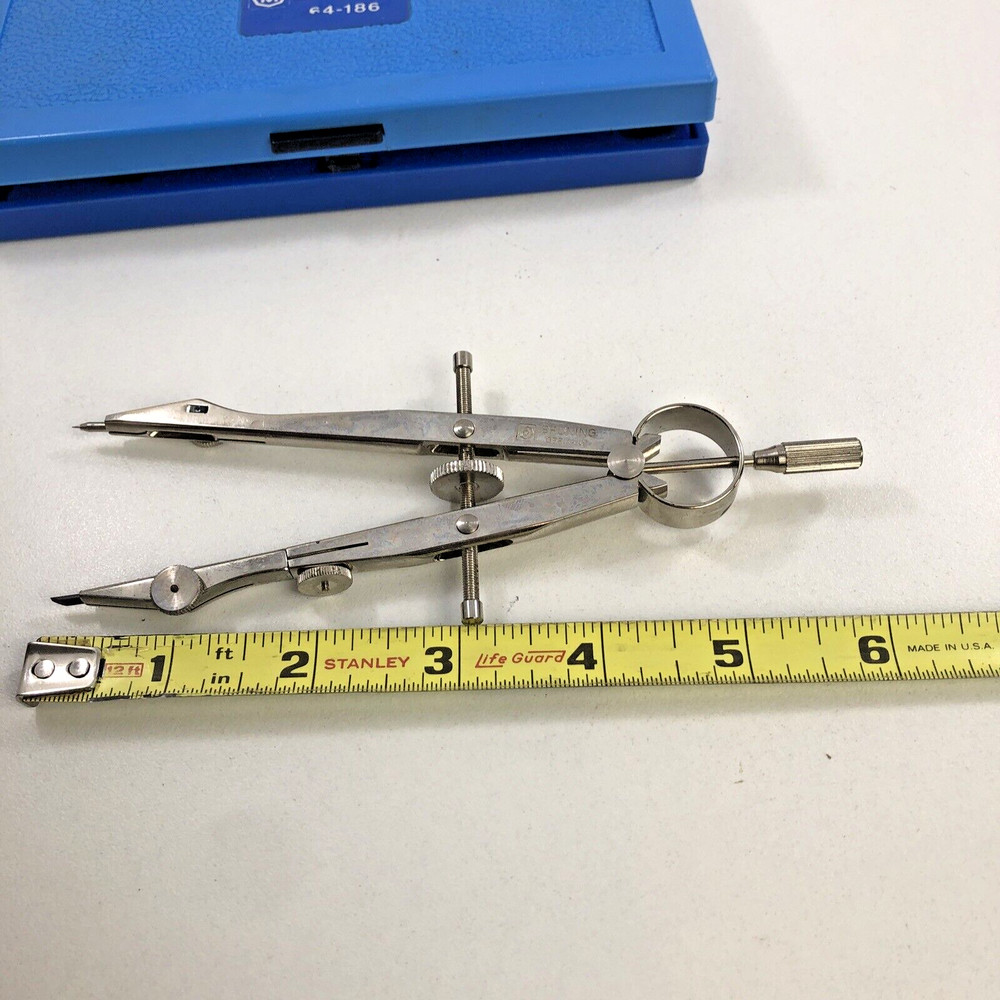 Precision Compass Bruning 64-186 (single Compass) as pictured