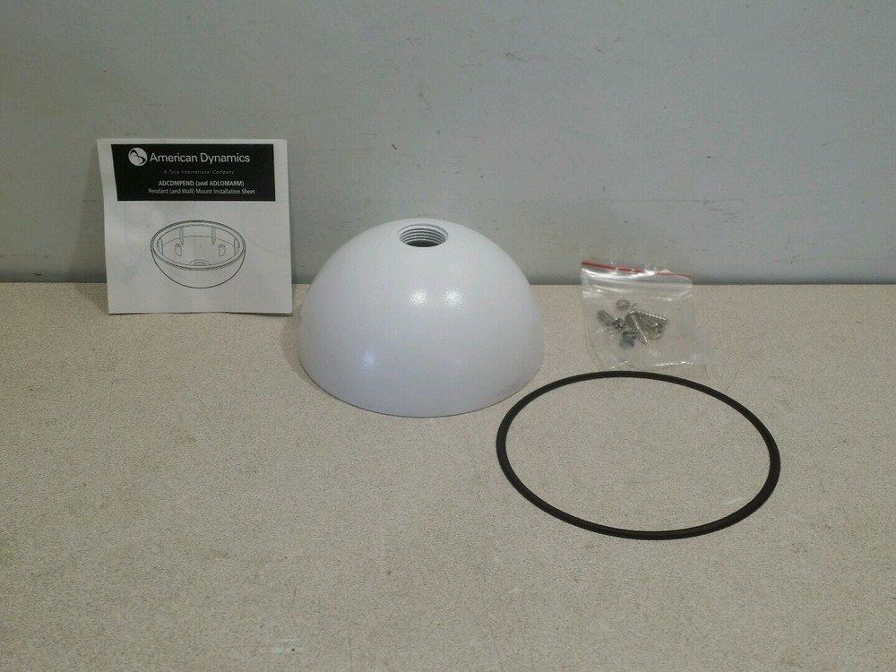 NEW American Dynamics ADCDMPEND Pendant mount white 3/4 NIB