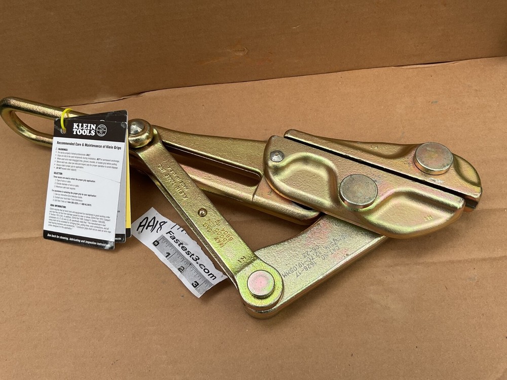 KLEIN TOOLS  1628-17 cable Grip  Cable Puller  wire pullers50-75 15000 LBS