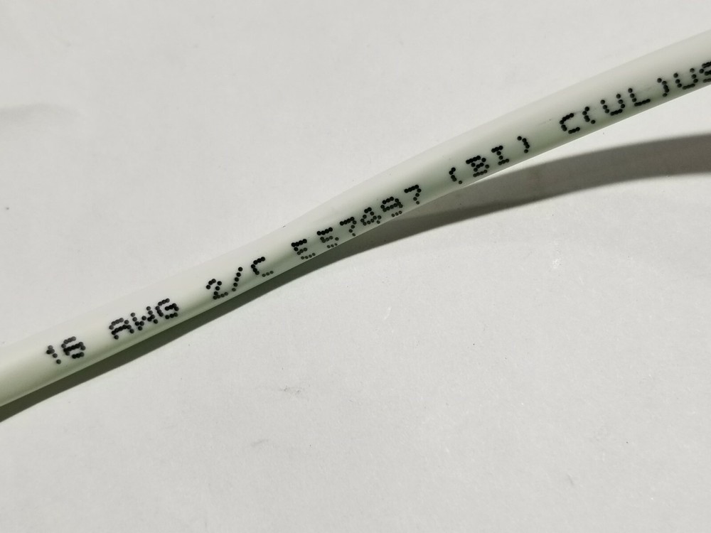 Southwire/Tappan P50002 16/2C Shielded Plenum Control/Security Cable White/100ft