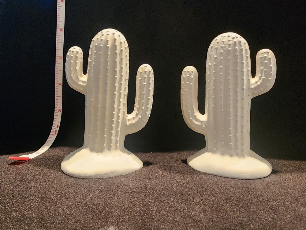 Ready to Paint Ceramic Bisque Cacti Pair