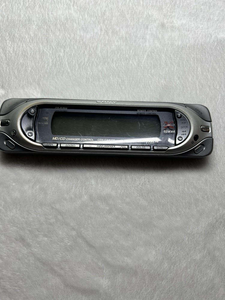 Sony CDX-CA810X Detachable Face Only Untested