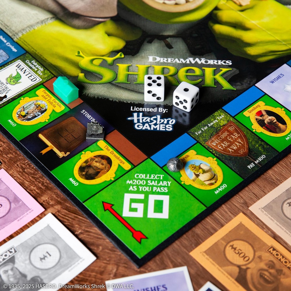 MONOPOLY: Shrek Edition Board Game