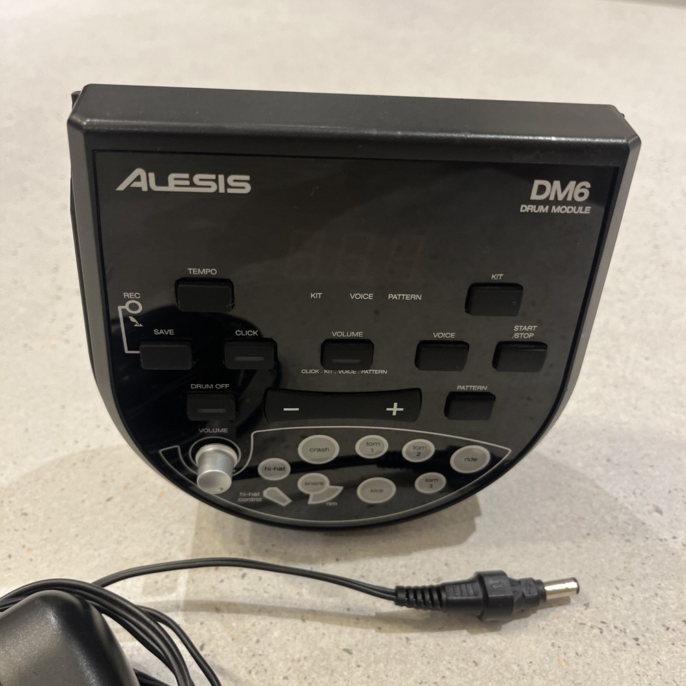 Alesis DM6 Electronic Drum Module Brain & Power Supply | Free P&P