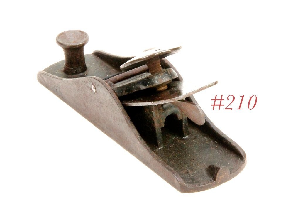 early carpenter woodworking BRATTLEBORO TOOLS PATENTED BLOCK PLANE