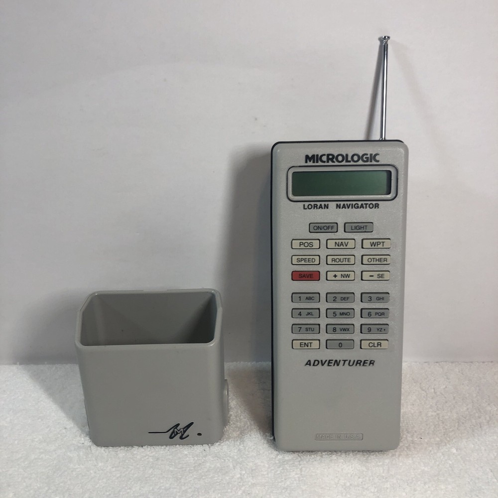 MARINER LORAN NAVIGATOR ADVENTURER Micrologic Boat Navigation System - UNTESTED!
