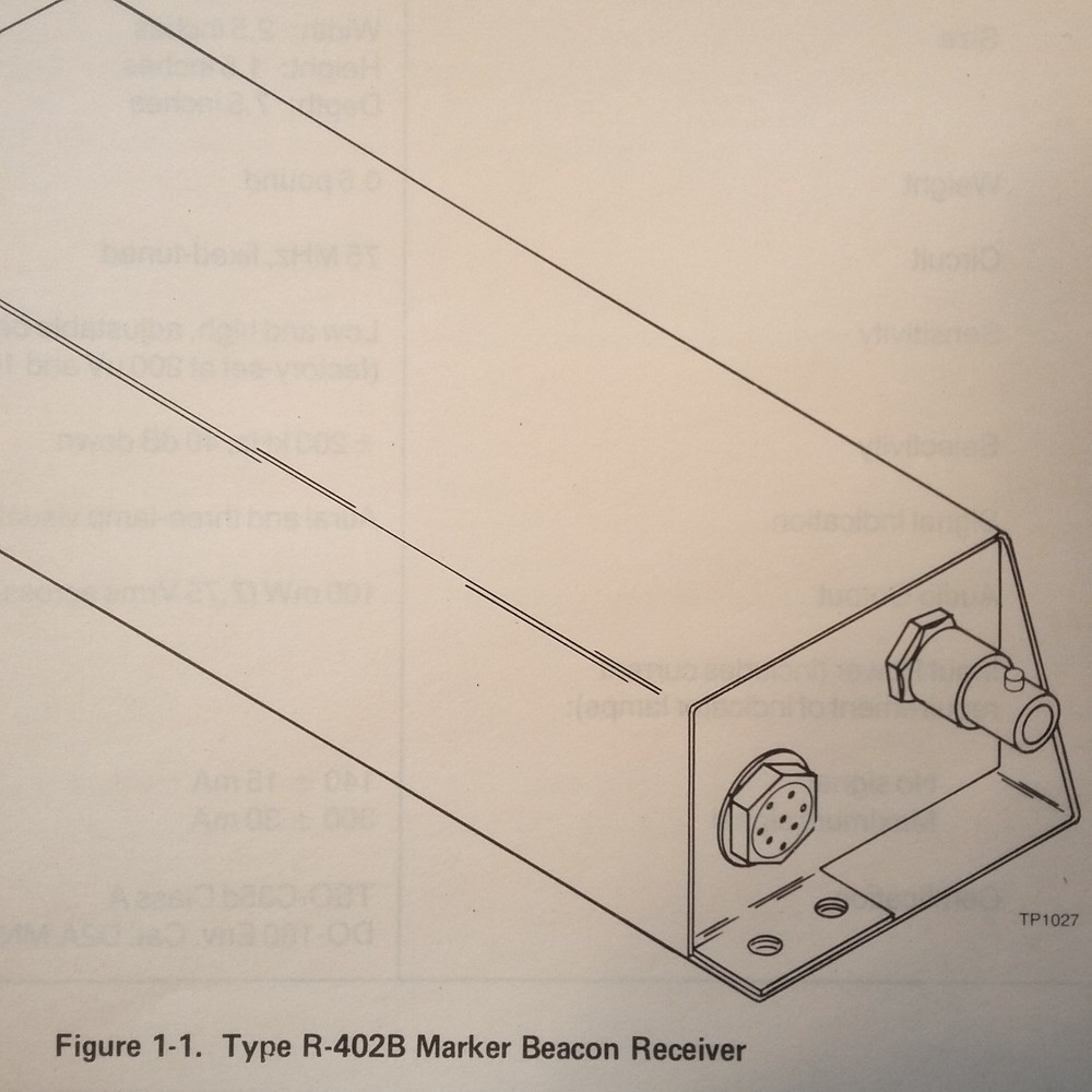 Cessna ARC 402B Marker Install Manual