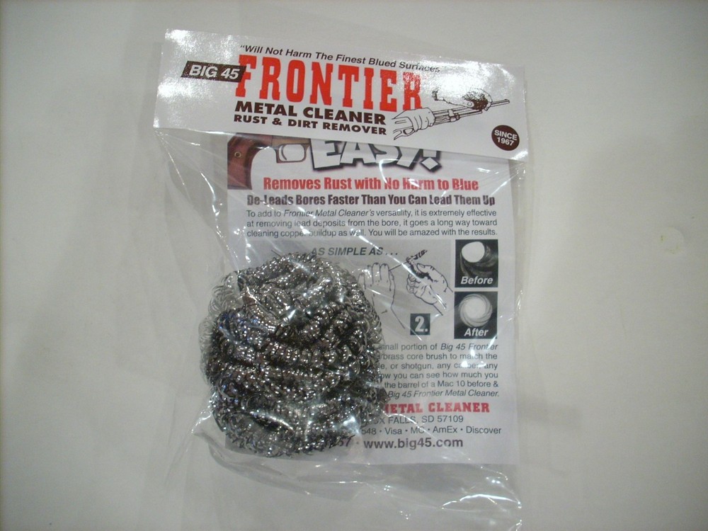 Big 45 Frontier Metal-Bore Cleaner Pads (select 1,2,3,4)
