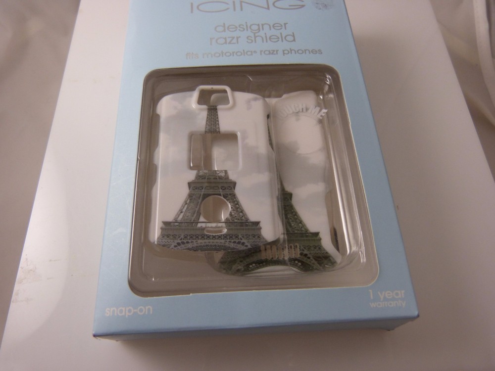fits Motorola razr V3 case shield Eifel Eiffel tower