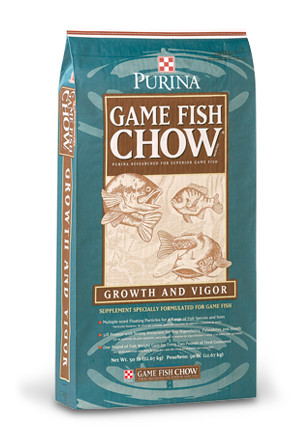 Purina Game Fish Chow, 50 Pound Bag
