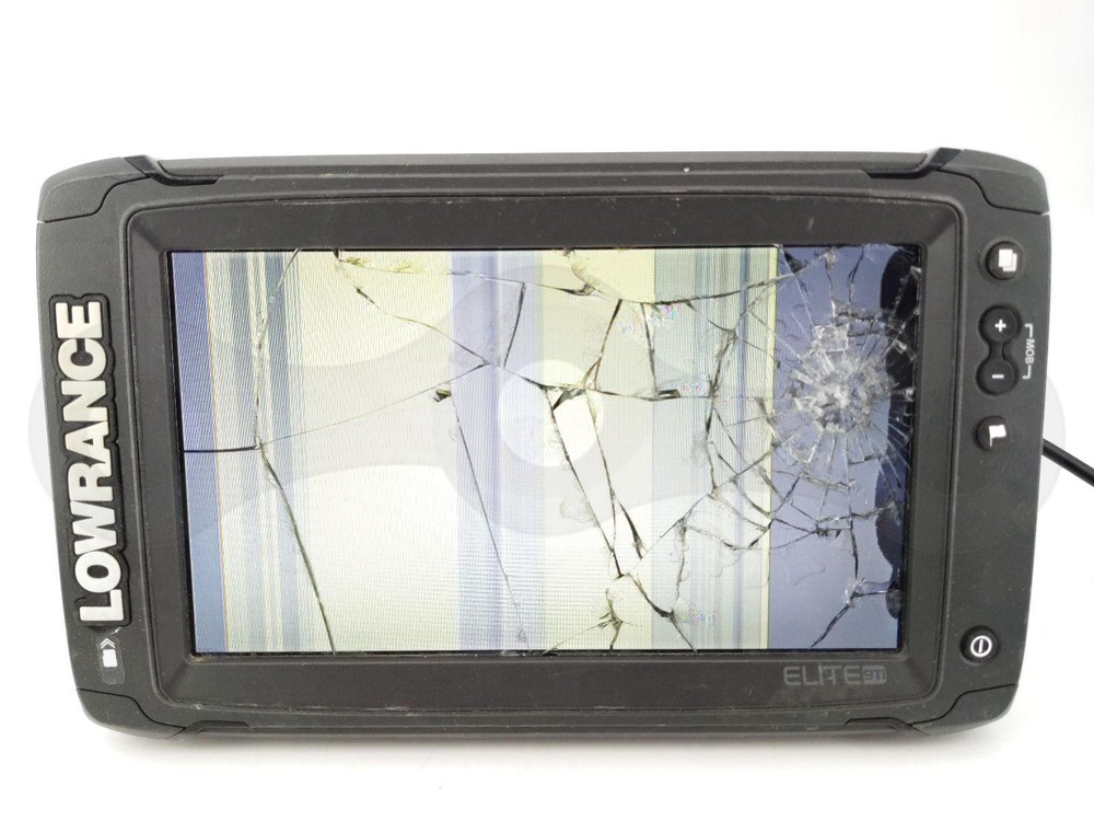 LOWRANCE ELITE 9 TI BOAT MULTIFUNCTION FISHFINDER CHARTPLOTTER DISPLAY SCREEN