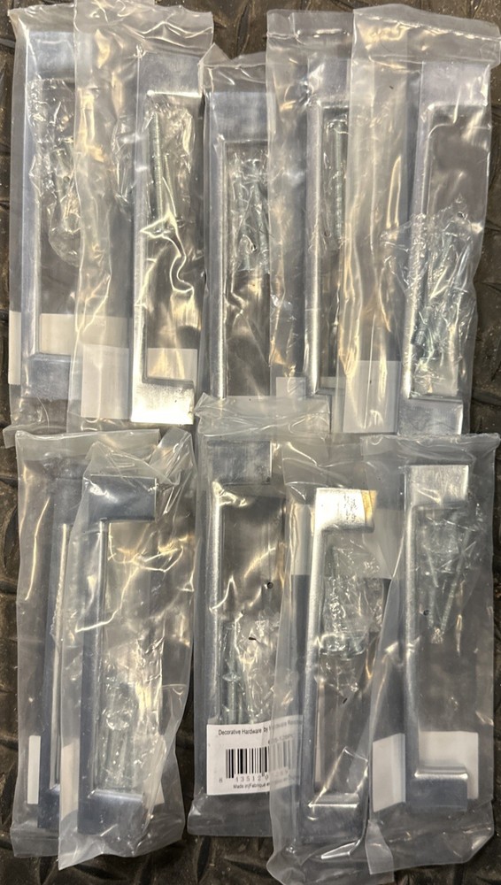 🔥(10pk) Jeffrey Alexander 635-128PC Sutton 5-7/8”Cabinet Pull Polished Chrome