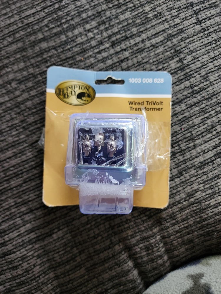 Hampton Bay Wired Trivolt Transformer