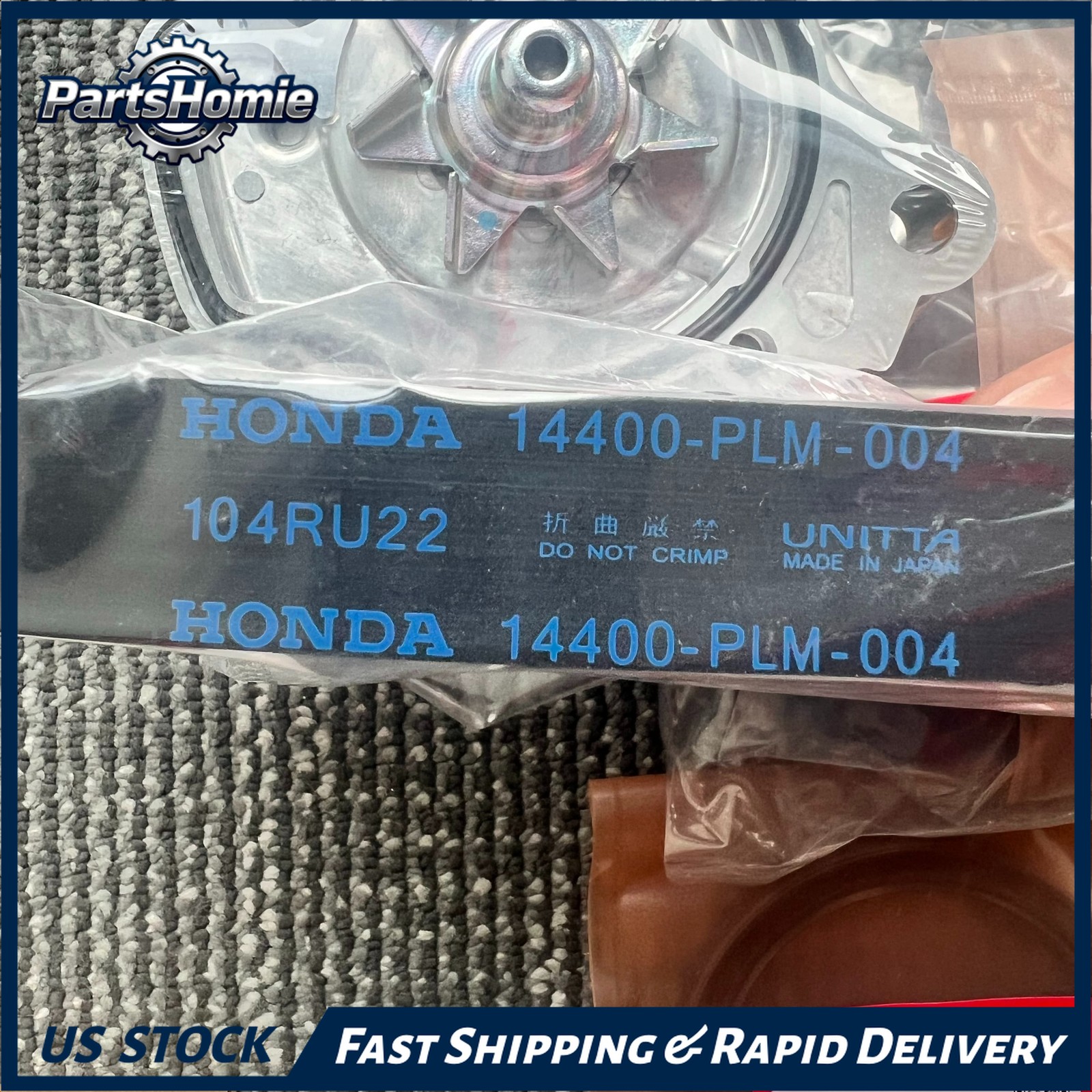 OEM Timing Belt Kit & Water Pump for 2001-2005 Honda Civic 1.7L D17A1/A2/A3