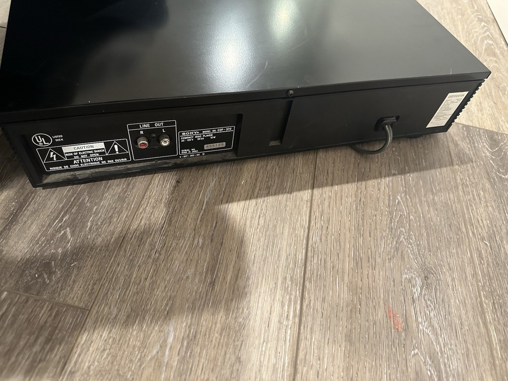 Sony CDP- 370 CD Player
