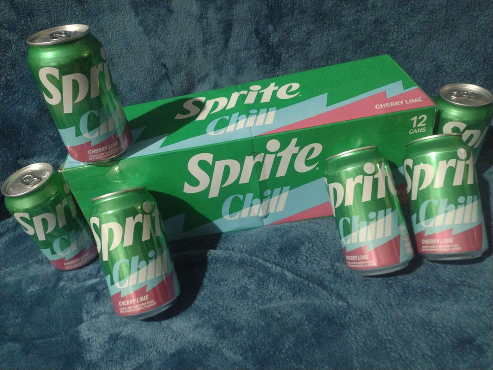 Sprite  Chill Cherry Lime 12-Pack Soda Case (Check Description)
