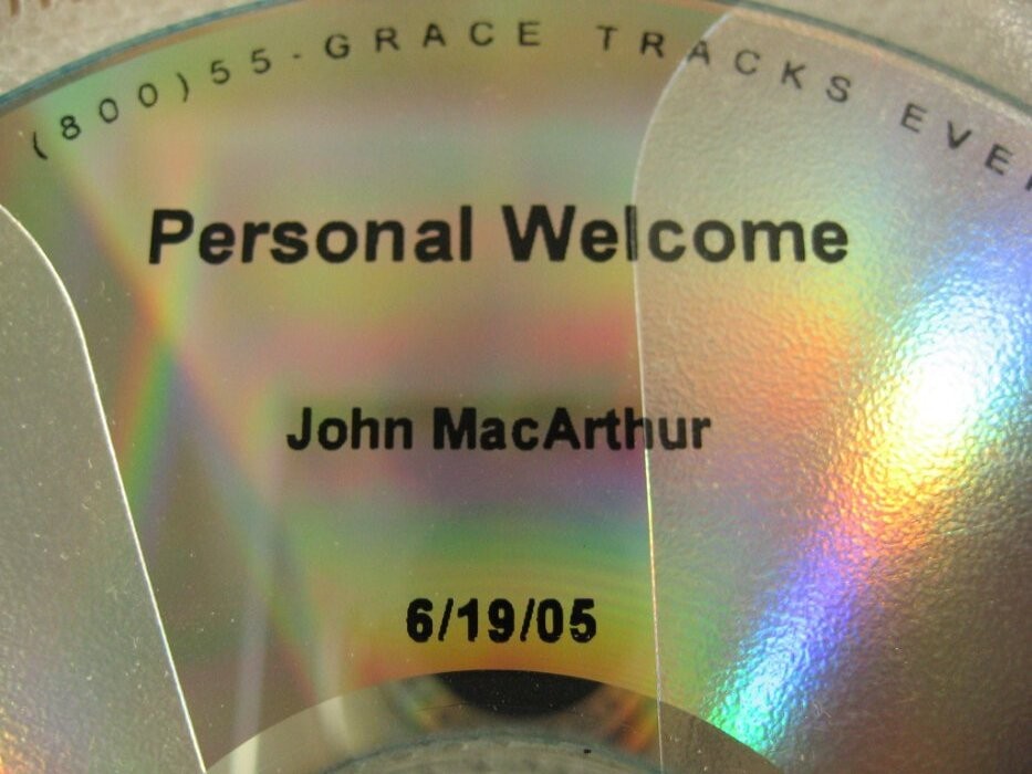 John MacArthur Grace To You ALASKA CRUISE CD Set RARE HTF Bible Study