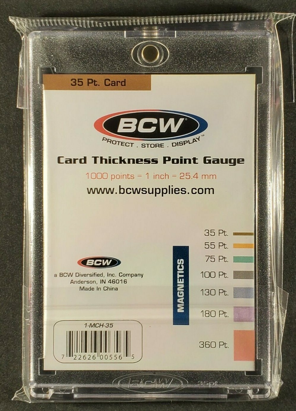 You Pick! BCW Magnetic Card Holder One Touch 35 55 75 100 130 180 360 Point pt