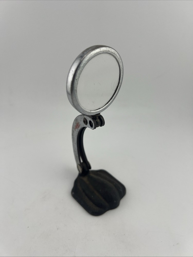 Vintage Moveable Magnifier Cast Iron Base READ!!!