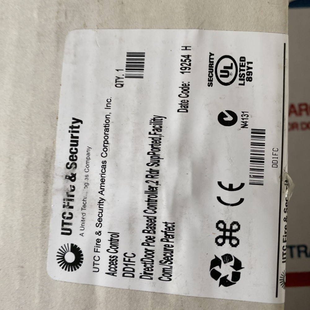 GE UTC DD1FC Direcdoor Controller Access Control Poe Based Unit Same Day SHIPP