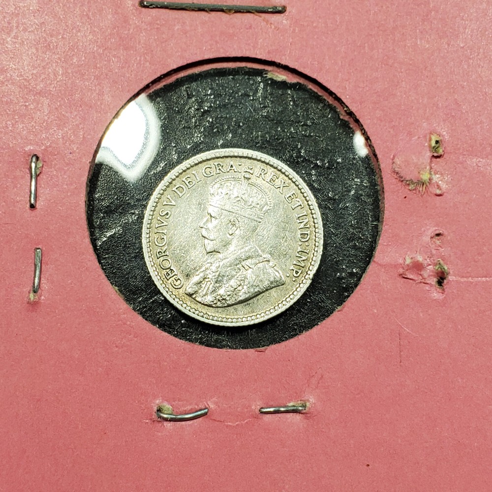 CANADA 1912 5 CENTS JBC