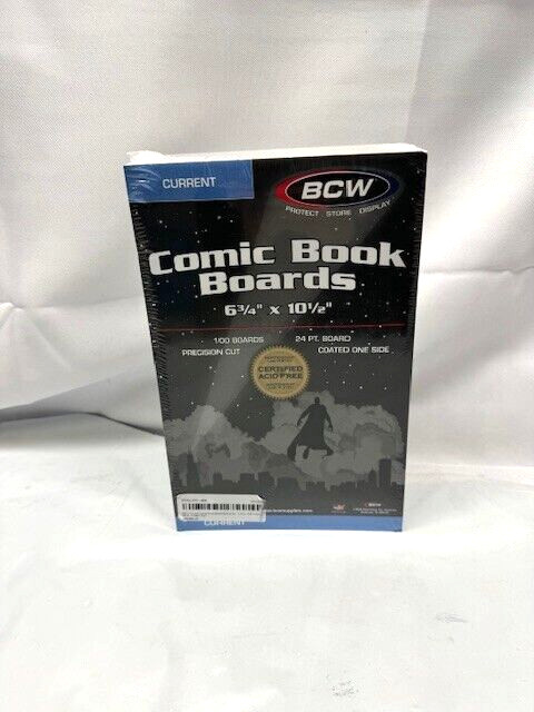 BCW Current Comic Book  Boards-100 Each*New