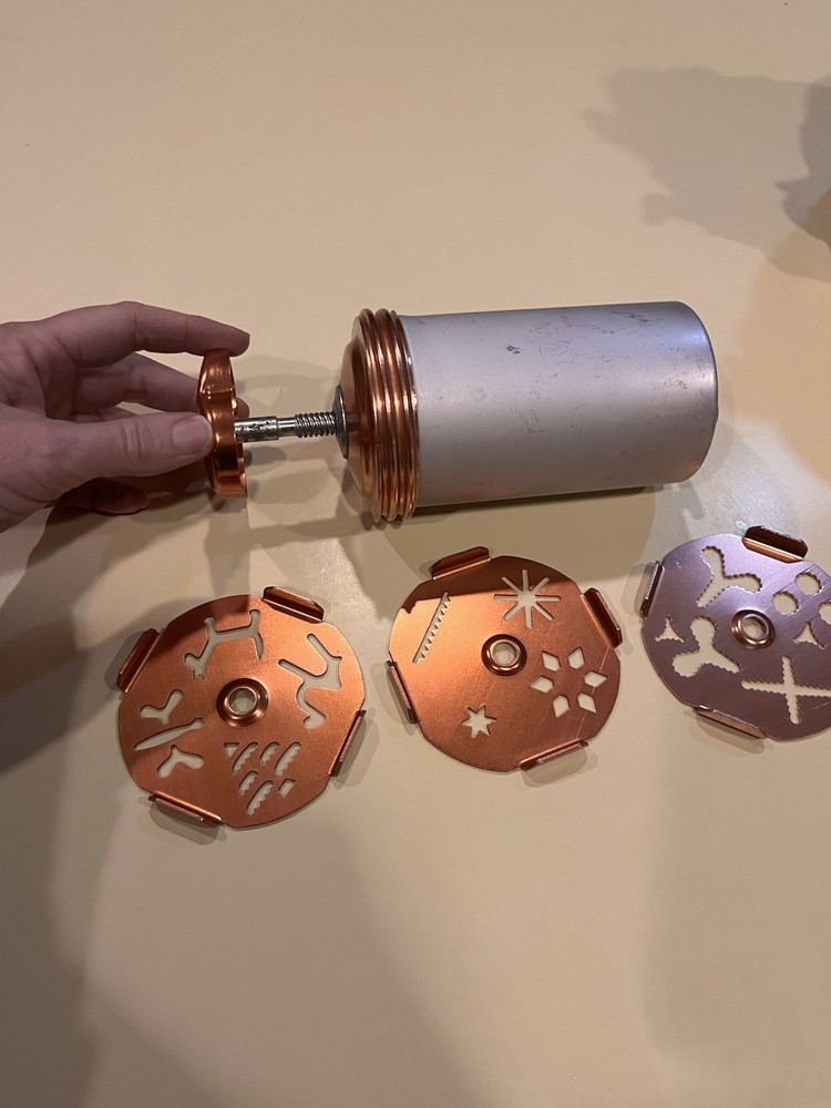 MIRRO Cookie Press Dial-A-Cookie Spritz Rotating Dial Cooky Gun