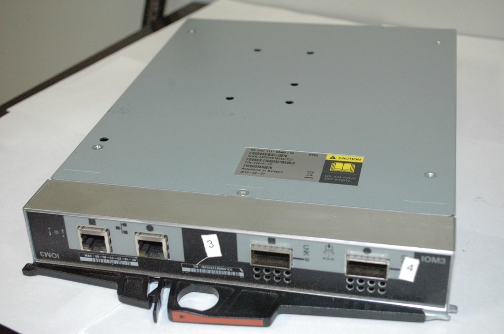 NetApp 111-00485+C0 IOM3 Controller Module For NAJ-0801 Disk Array 94214-10