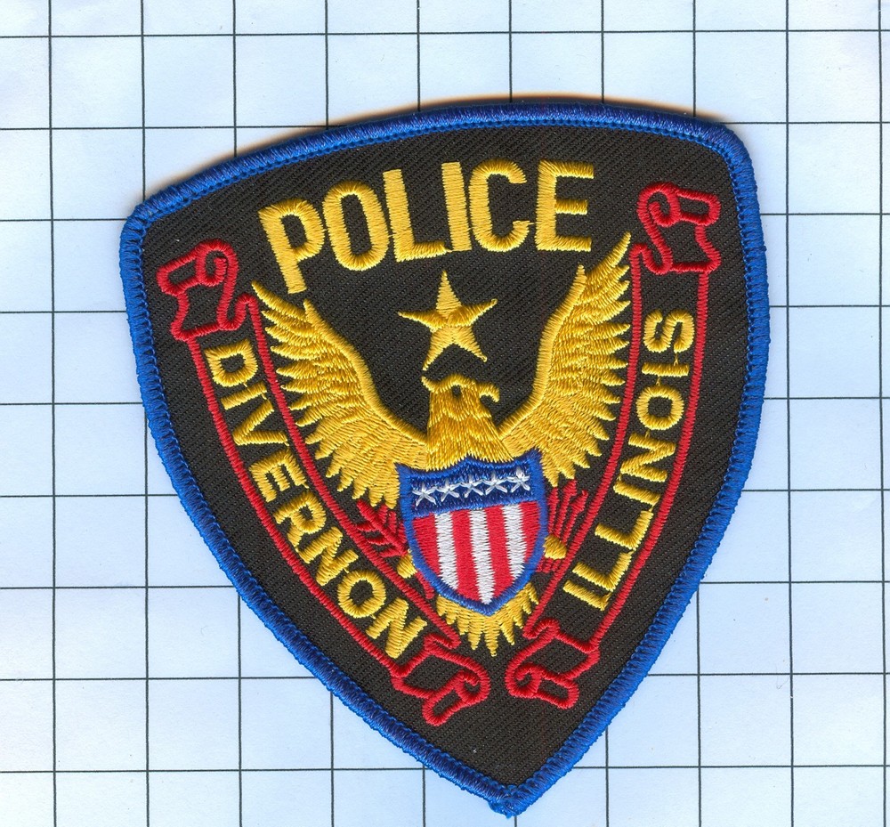 Police Patch - Illinois - DIVERNON, ILLINOIS