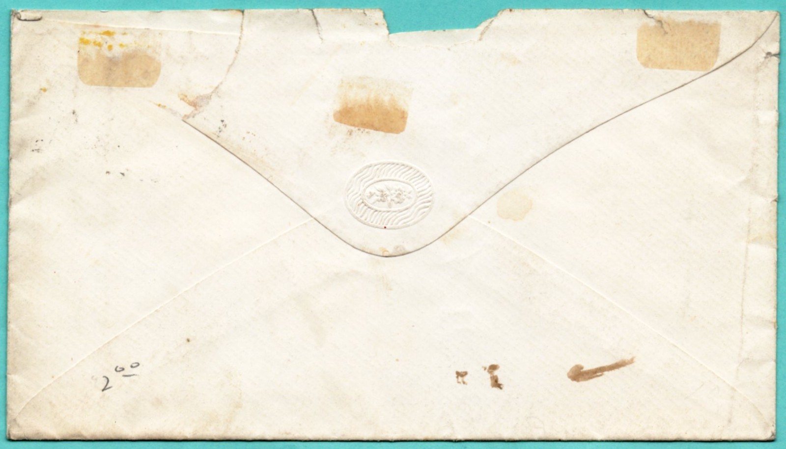 U.S. Scott : 26 with circle cancel : Milwaukee, Wis. 1863 / MB- 665