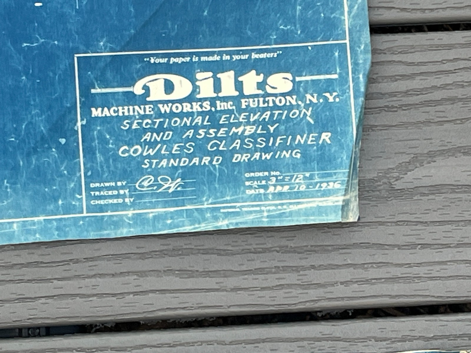 Lot 8 Vtg Industrial Blueprints Champion Paper Dorr Blue Print Dilts Blaw Knox