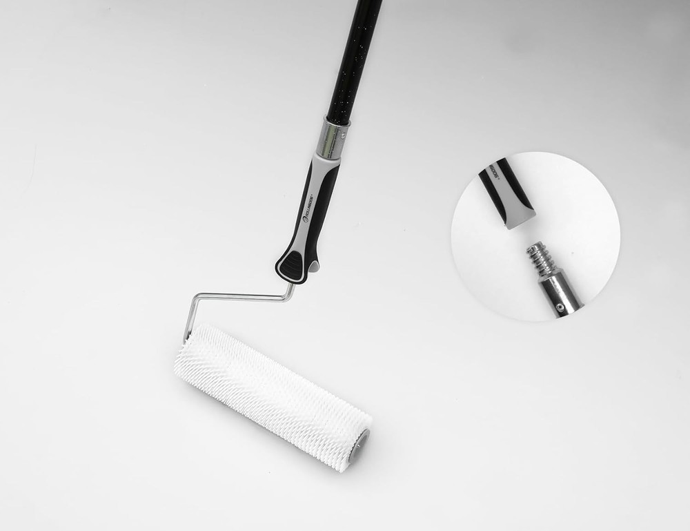 9 Inch Spike Roller-Epoxy Floor Spiked Roller for Self Leveling Concrete,